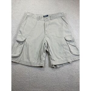 Polo Ralph Lauren Cargo Shorts 34 Chino 1967 Khaki‎ Vintage Y2K